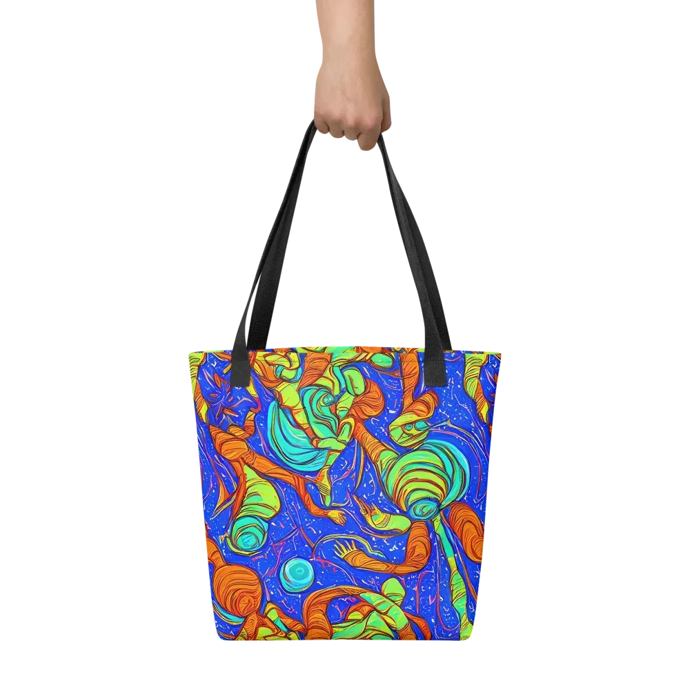 Kinetic Tropics on Tote Bag — Front