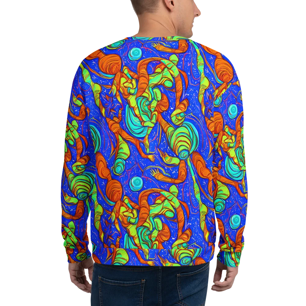 Kinetic Tropics on Sweatshirt — Back