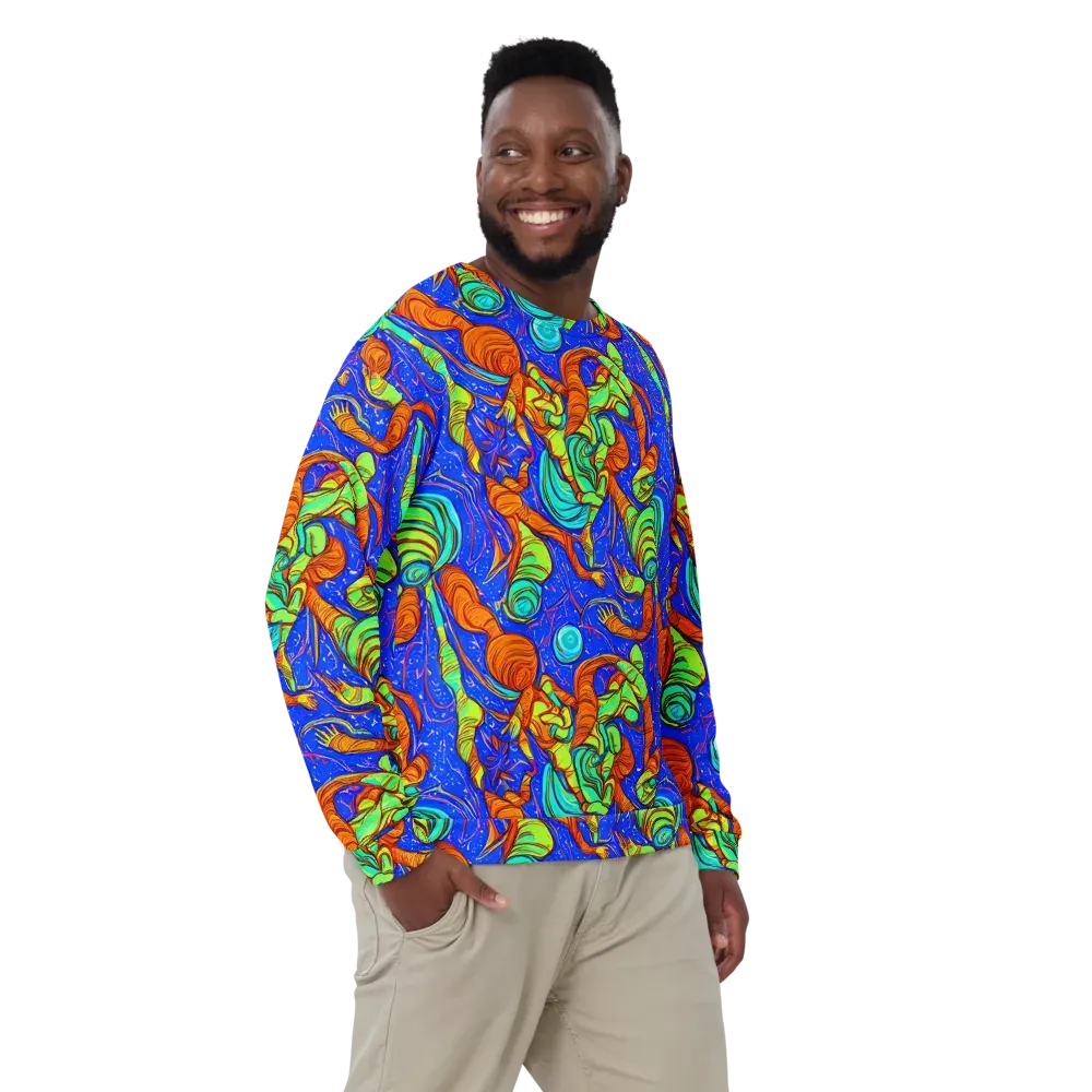Kinetic Tropics on Sweatshirt — Front