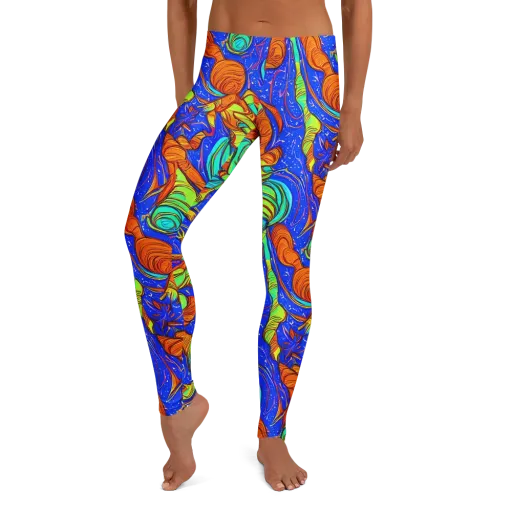 Kinetic Tropics on a Leggings