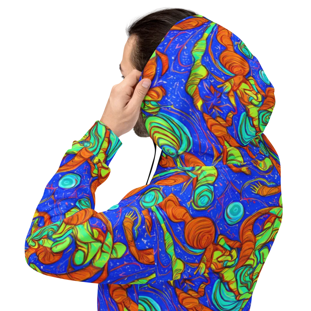 Kinetic Tropics on Hoodie — Back