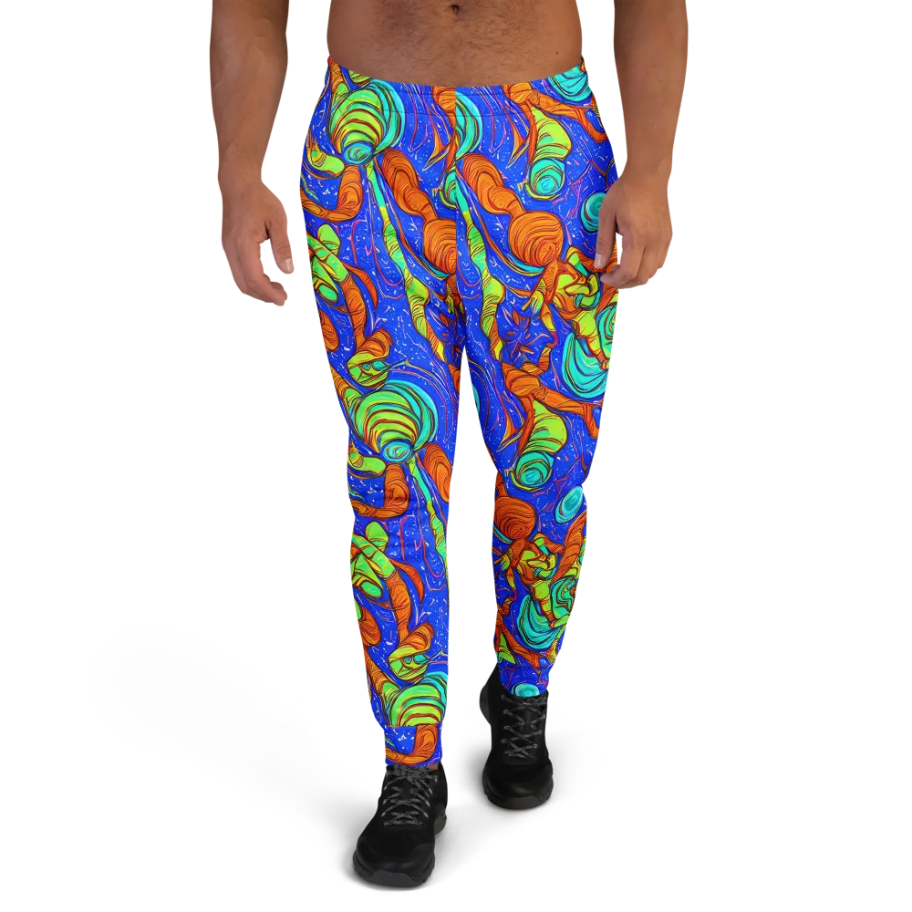 Kinetic Tropics on Men's Joggers — Front
