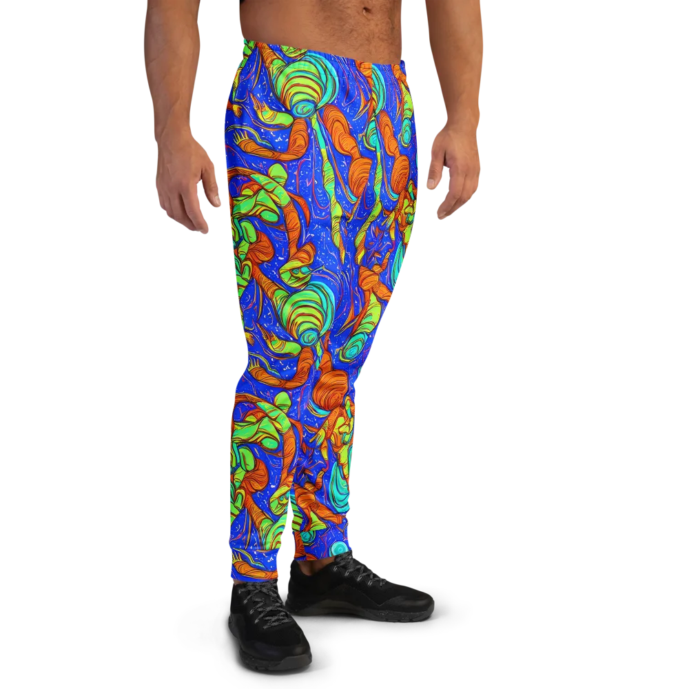 Kinetic Tropics on Men's Joggers — Right