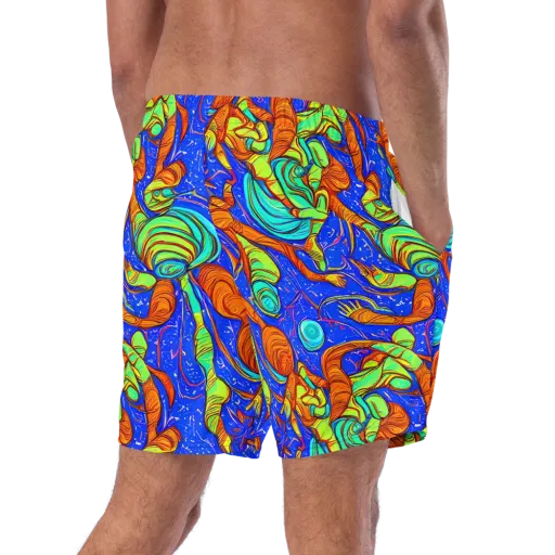 Kinetic Tropics on a Swim Trunks