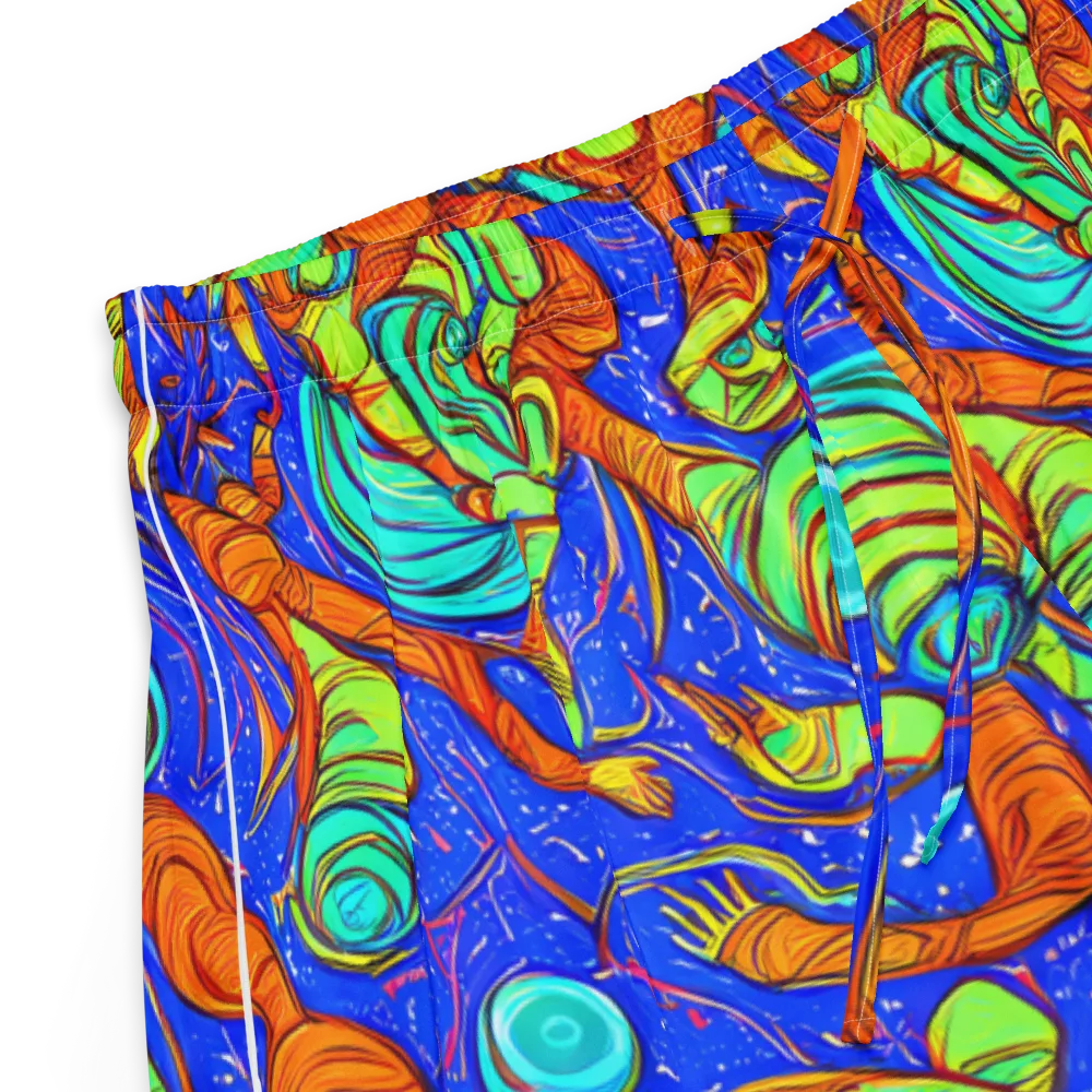 Kinetic Tropics on Women's Pajama Shorts — Product details