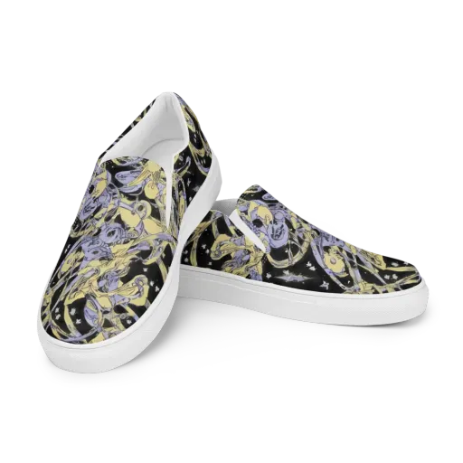 Lunar Mechanica on a Women's Slip-On Canvas Shoes