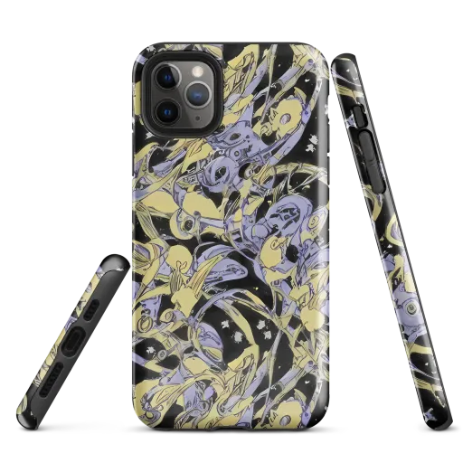 Lunar Mechanica on a Tough Case for iPhone®