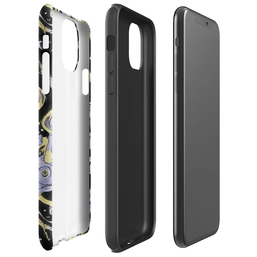 Lunar Mechanica on Tough Case for iPhone® — Right