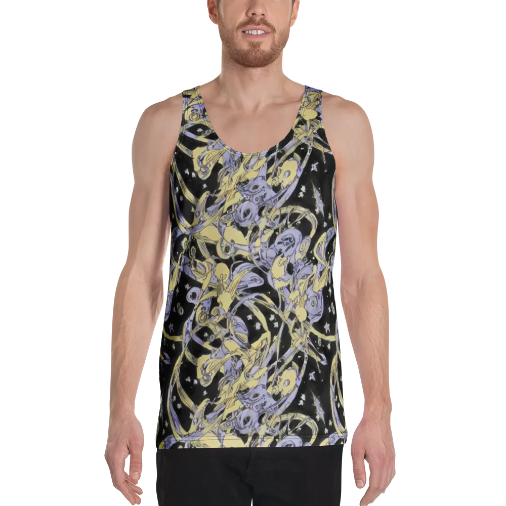 Lunar Mechanica on Men's Tank Top — Front
