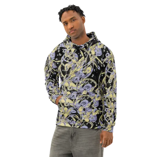 Lunar Mechanica on a Cotton Hoodie