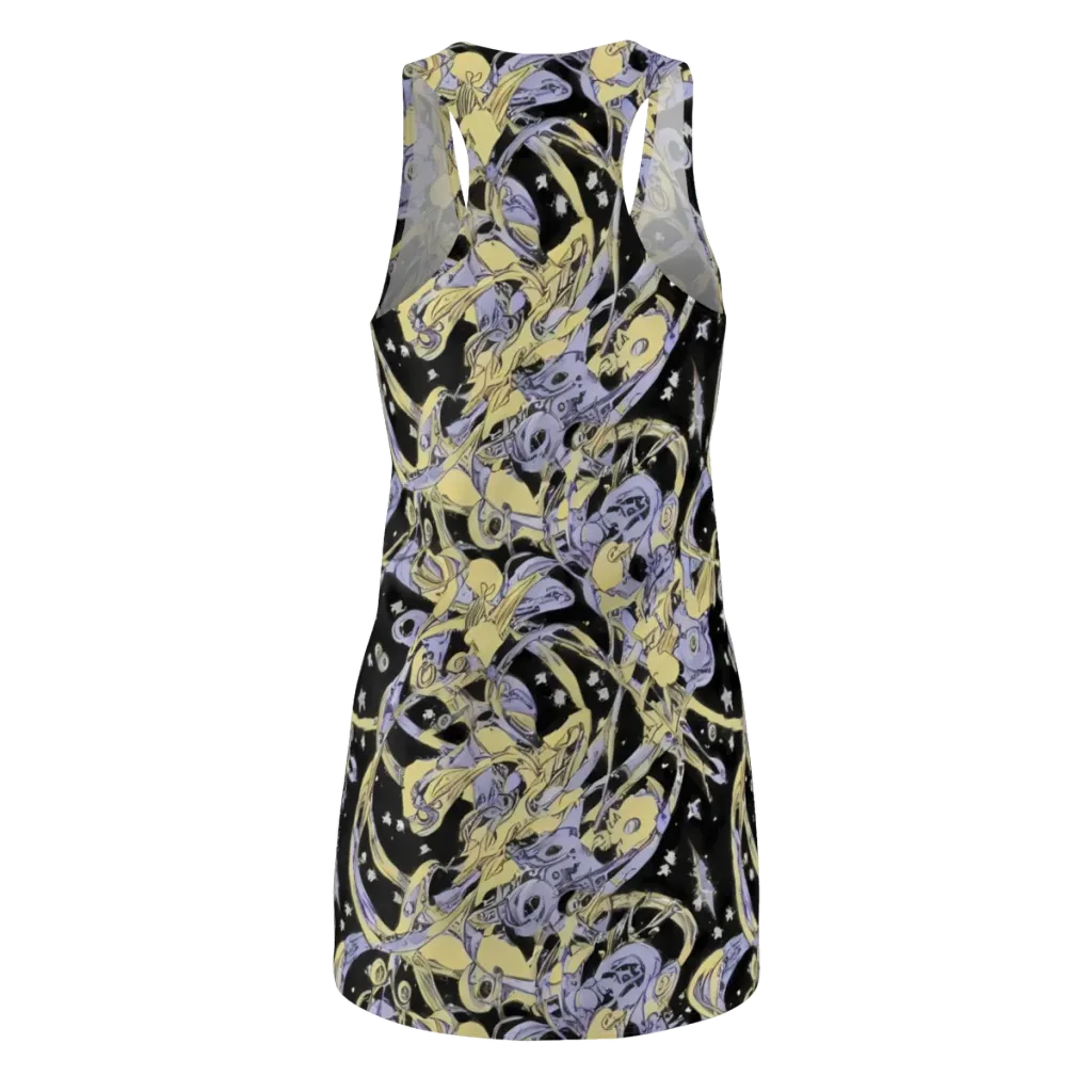 Lunar Mechanica on Racerback Dress — Back