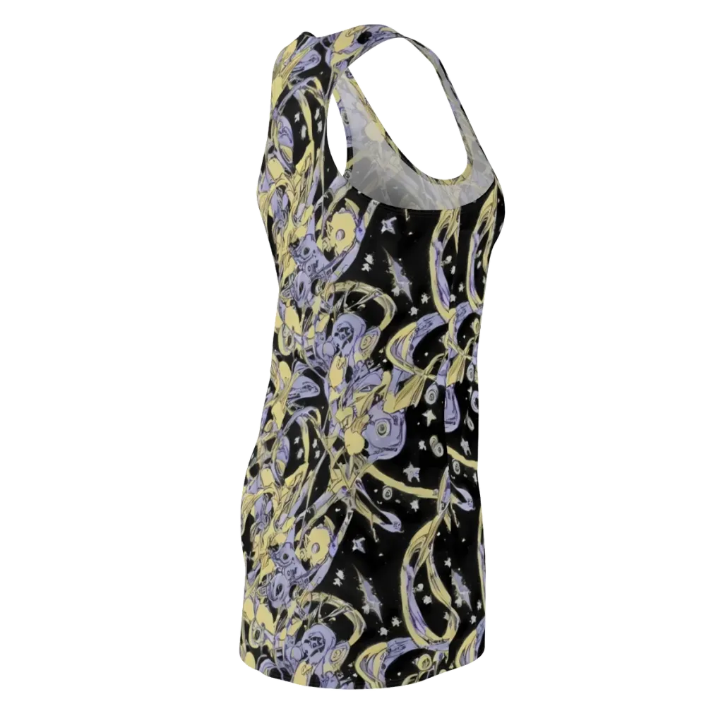 Lunar Mechanica on Racerback Dress — Back Side
