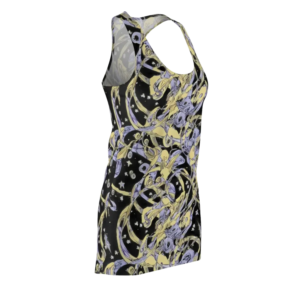 Lunar Mechanica on Racerback Dress — Front Side