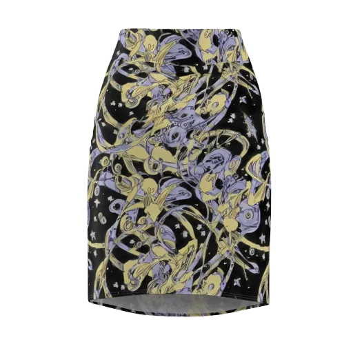 Lunar Mechanica on a Pencil Skirt
