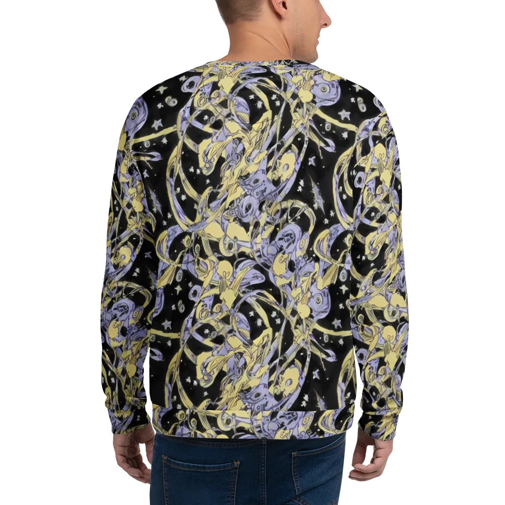 Lunar Mechanica on Sweatshirt — Back