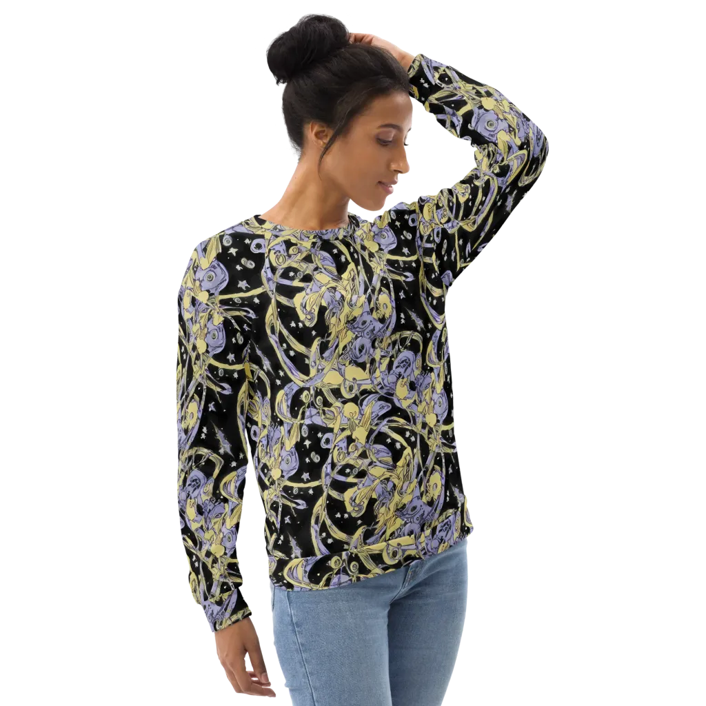 Lunar Mechanica on Sweatshirt — Right Front