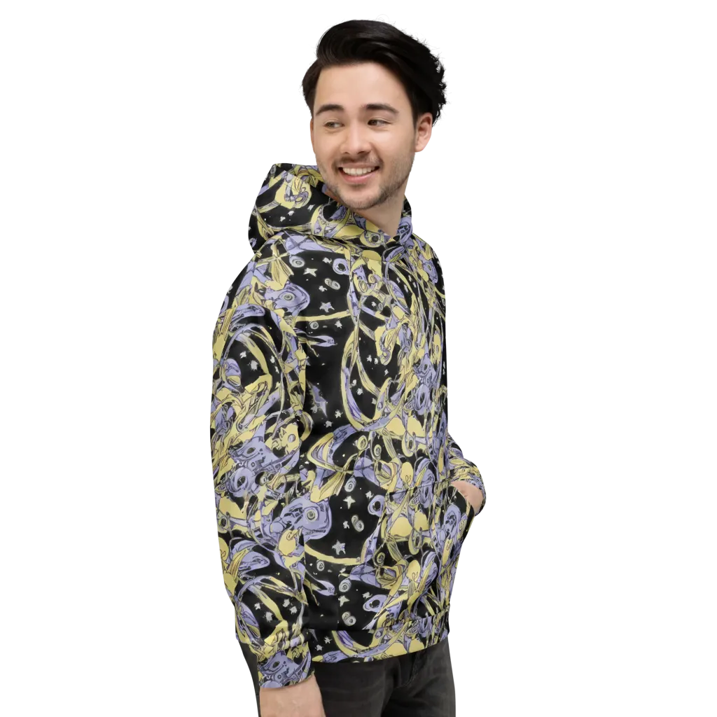 Lunar Mechanica on Hoodie — Right