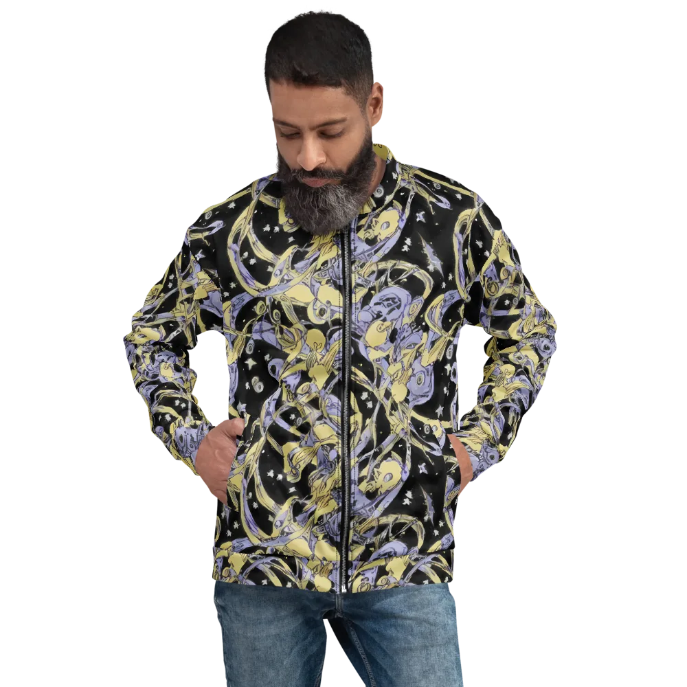 Lunar Mechanica on Bomber Jacket — Front