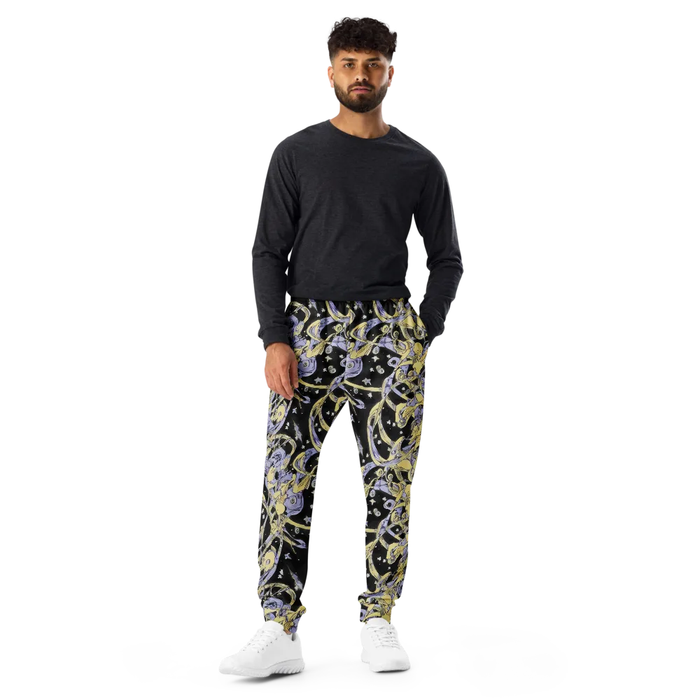 Lunar Mechanica on Men's Joggers — Front