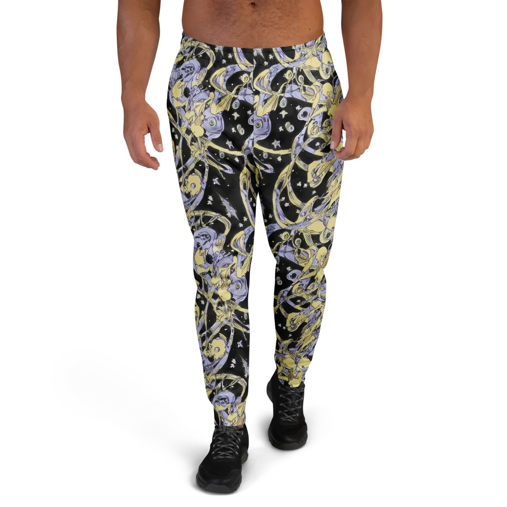 Lunar Mechanica on Men's Joggers — Front