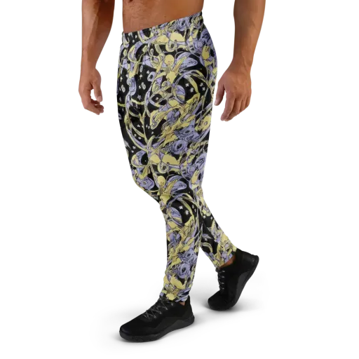 Lunar Mechanica on a Men's Joggers