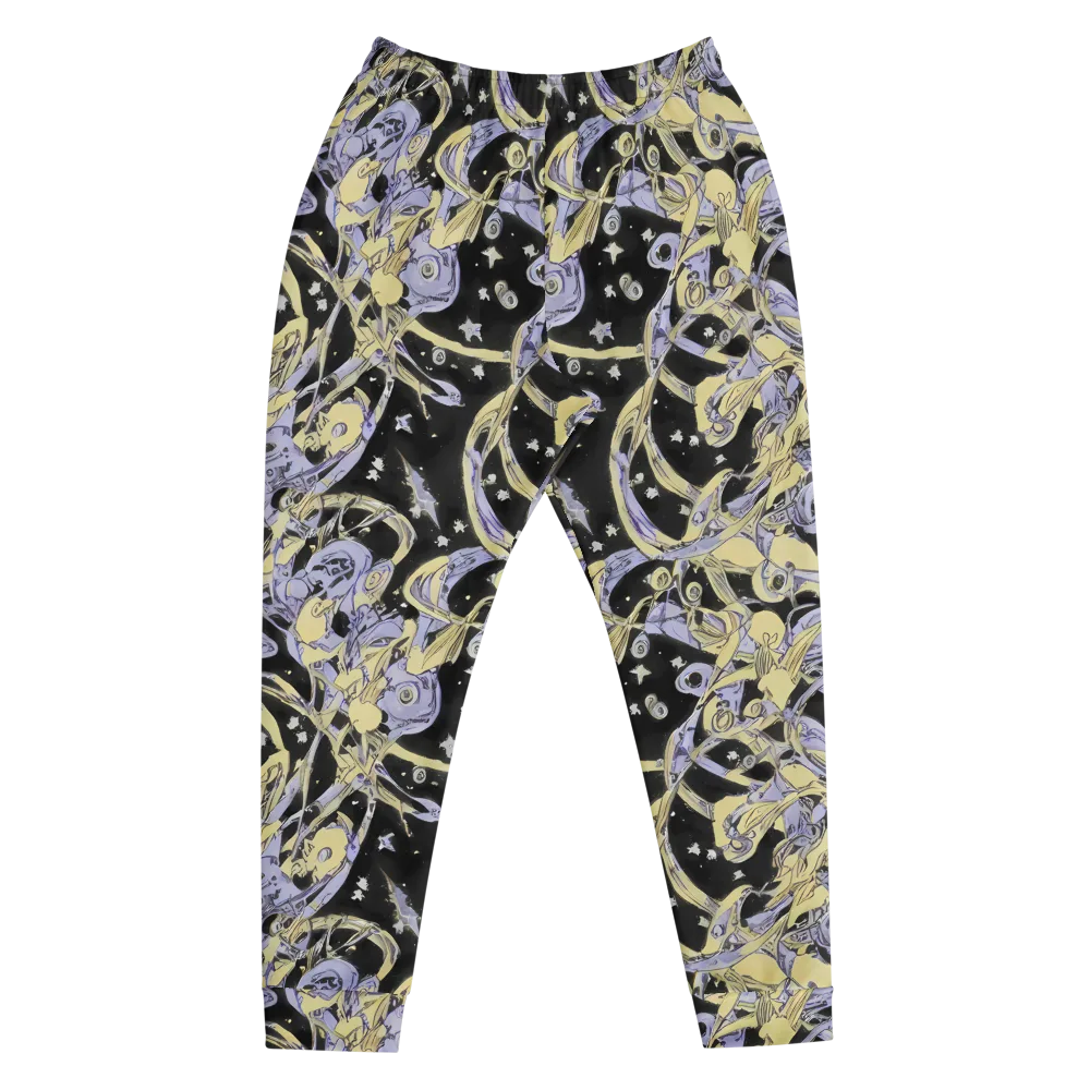 Lunar Mechanica on Men's Joggers — Front