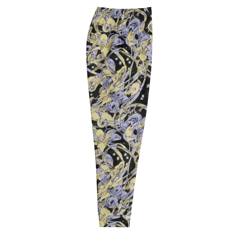 Lunar Mechanica on Men's Joggers — Right