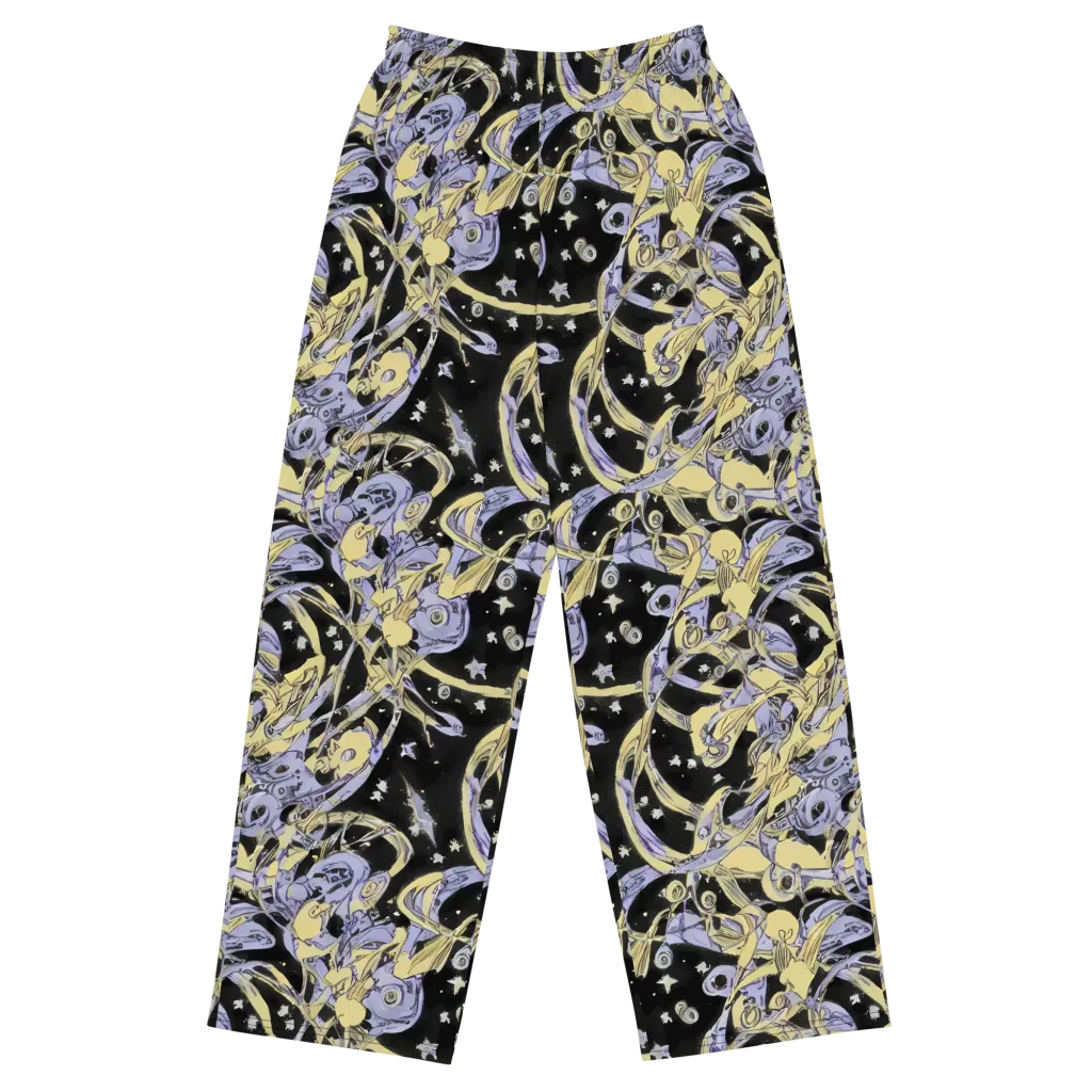 Lunar Mechanica on Wide-Leg Pants — Front