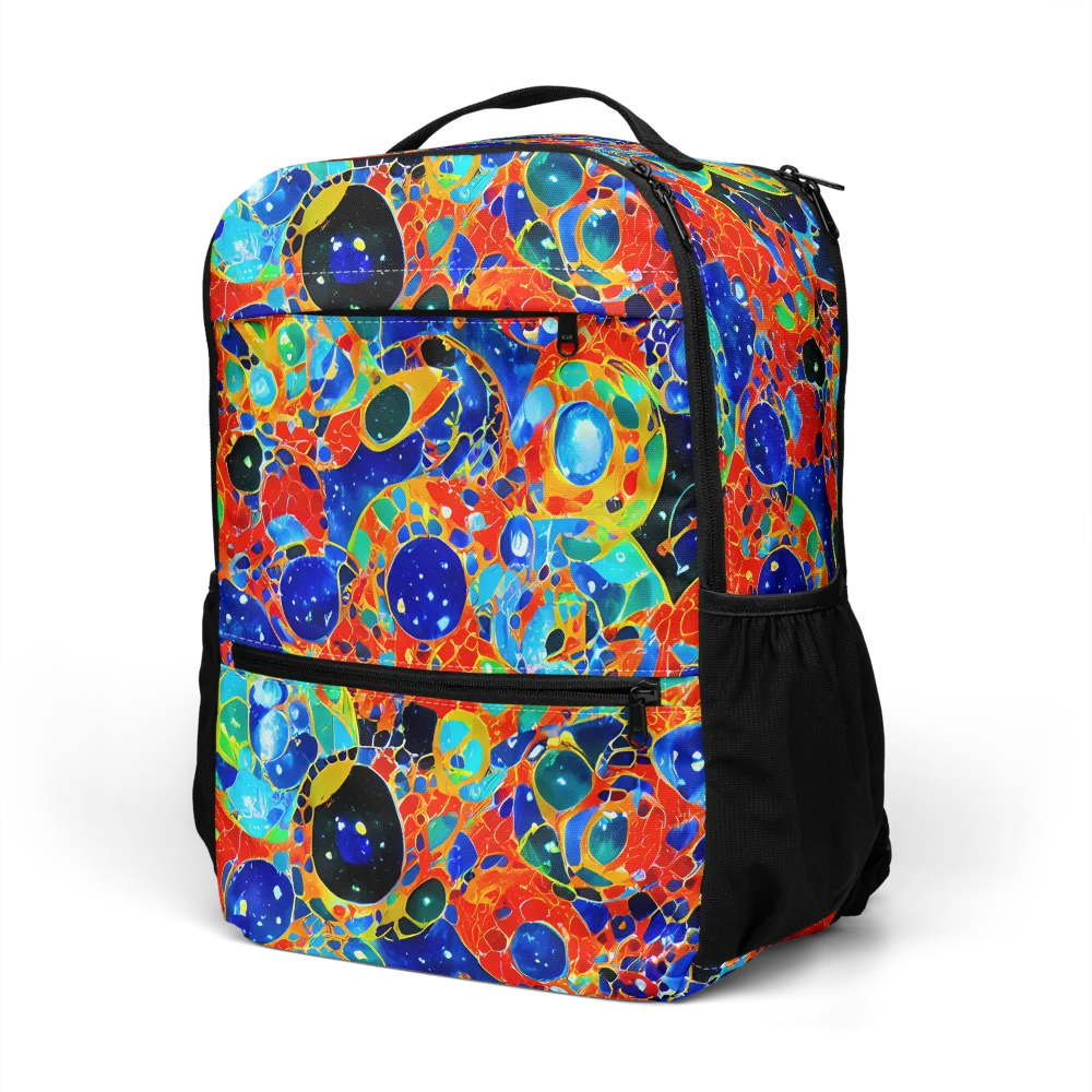 Galactic Glaze on Utility Backpack — Left Front