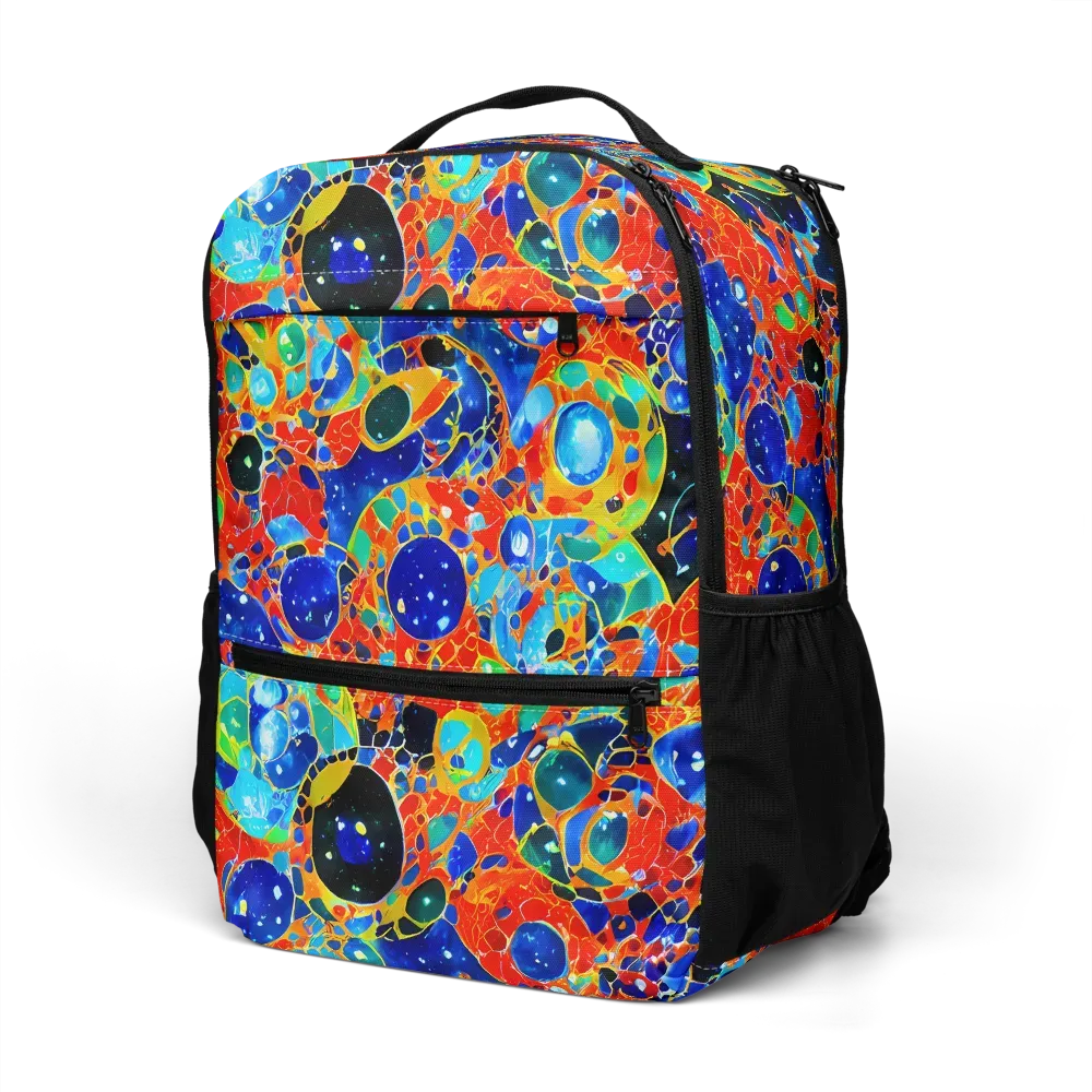 Galactic Glaze on Utility Backpack — Left Front