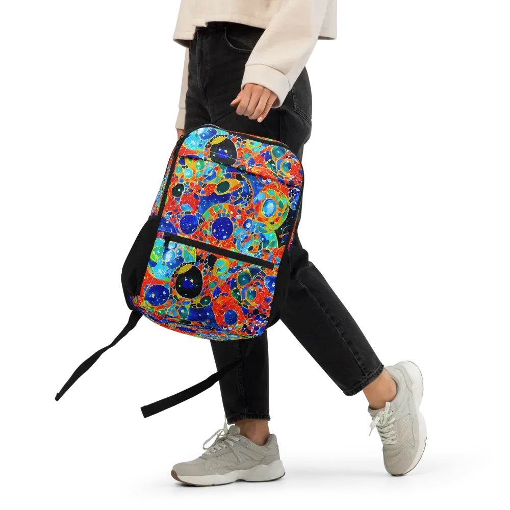 Galactic Glaze on Utility Backpack — Front