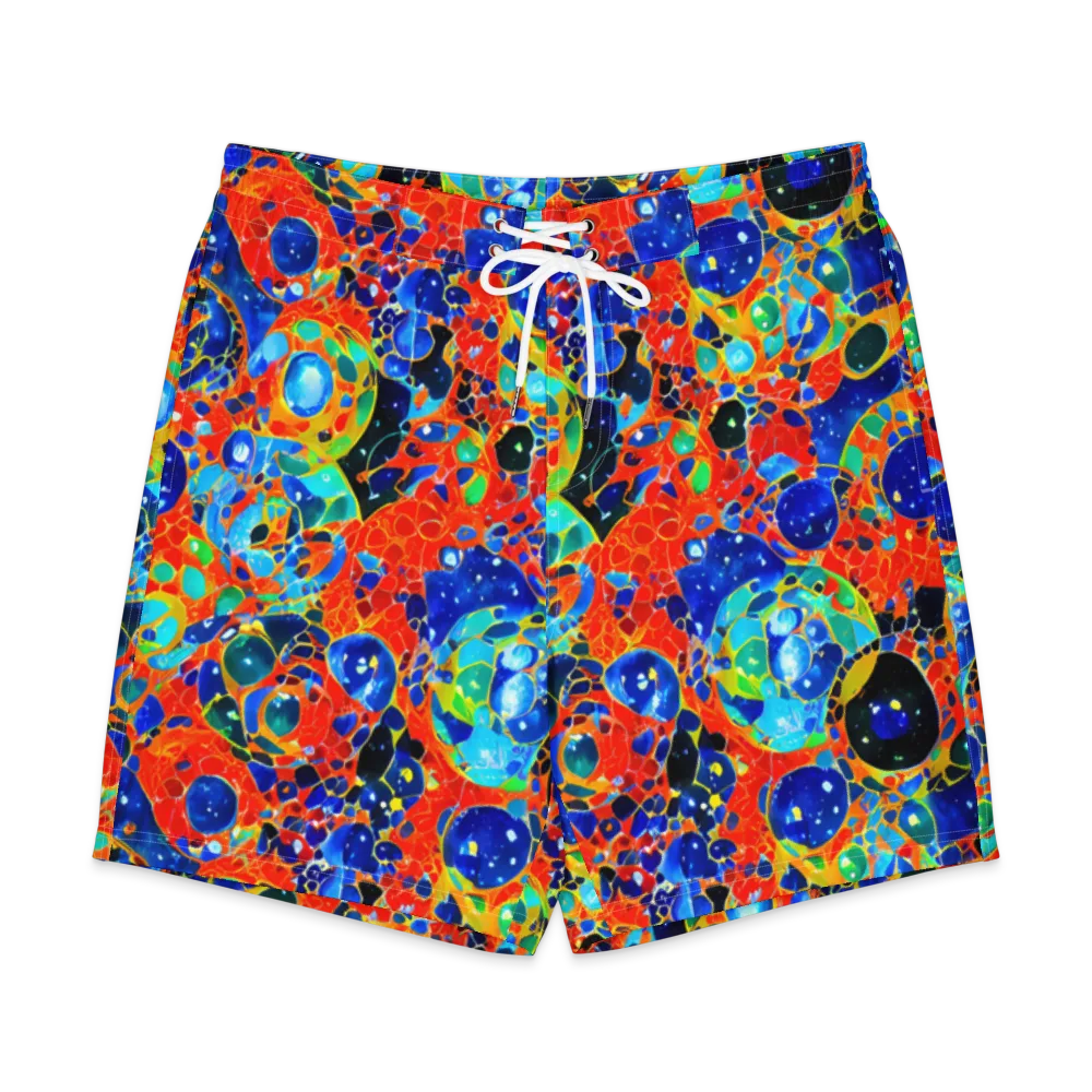 Galactic Glaze on Men's Board Shorts — Front