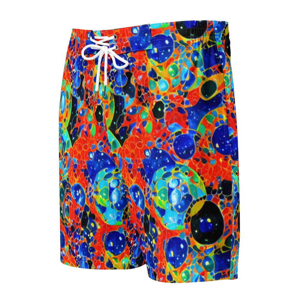 Galactic Glaze on Men's Board Shorts — Front
