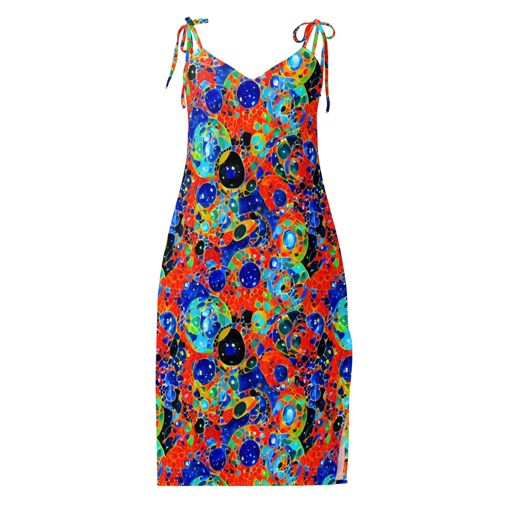 Galactic Glaze on Slip Dress — Front