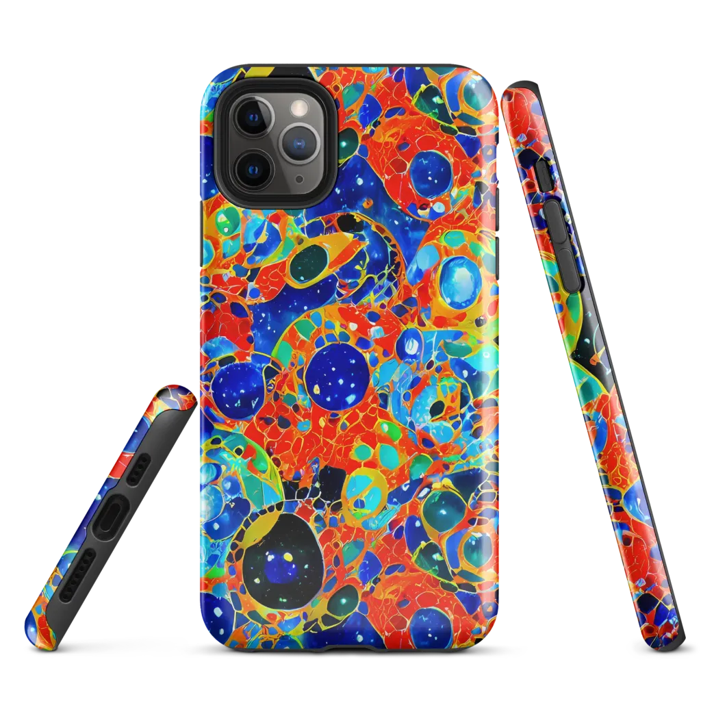 Galactic Glaze on Tough Case for iPhone® — Front