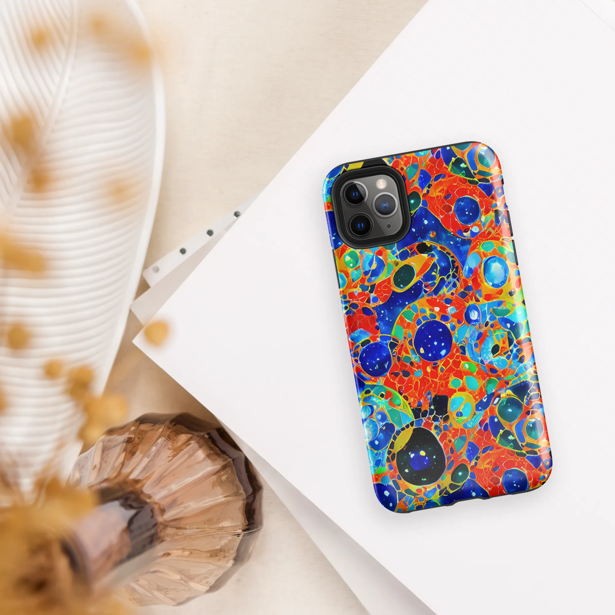 Galactic Glaze on Tough Case for iPhone® — Front