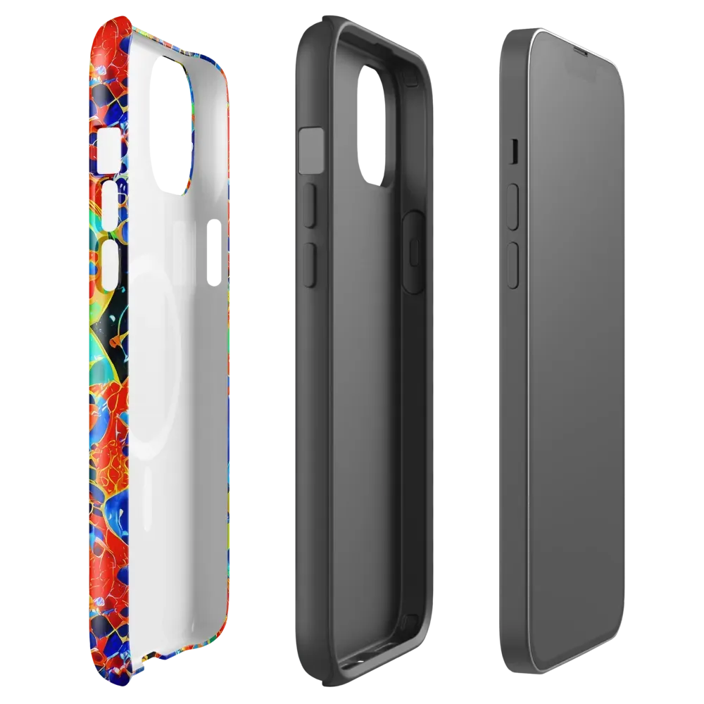 Galactic Glaze on MagSafe Tough Case for iPhone® — Front