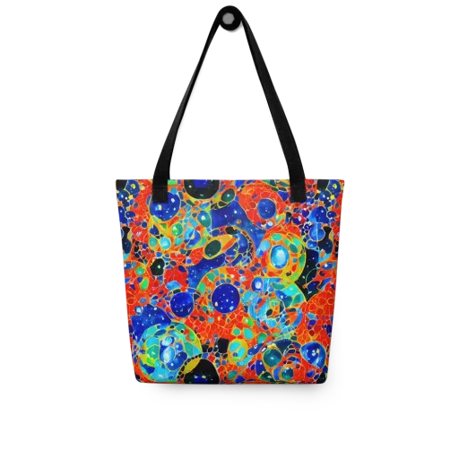 Galactic Glaze on a Tote Bag