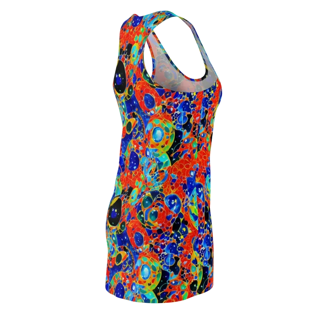 Galactic Glaze on Racerback Dress — Back Side