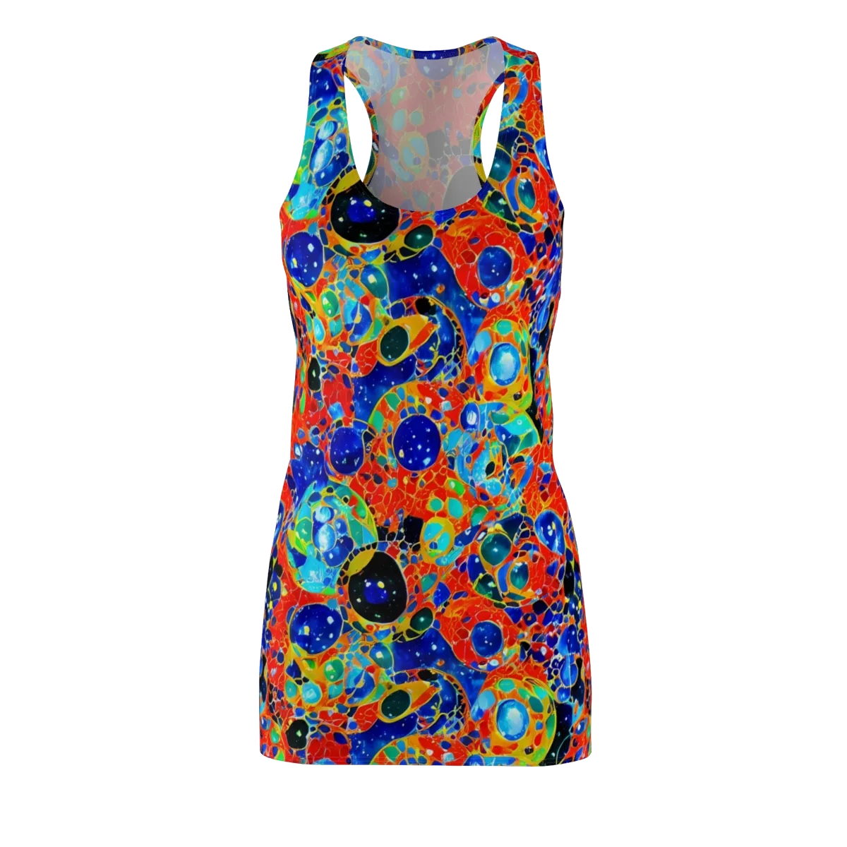 Galactic Glaze on Racerback Dress — Front