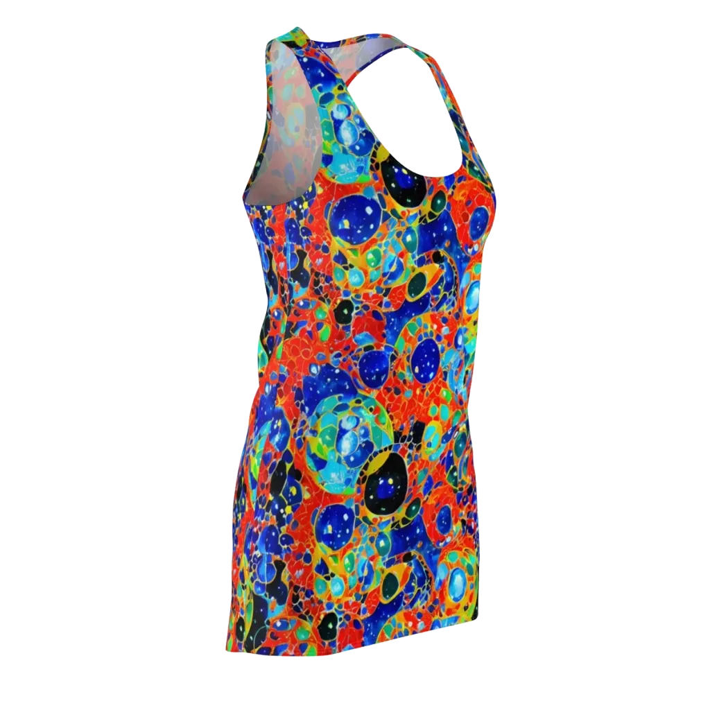 Galactic Glaze on Racerback Dress — Front Side
