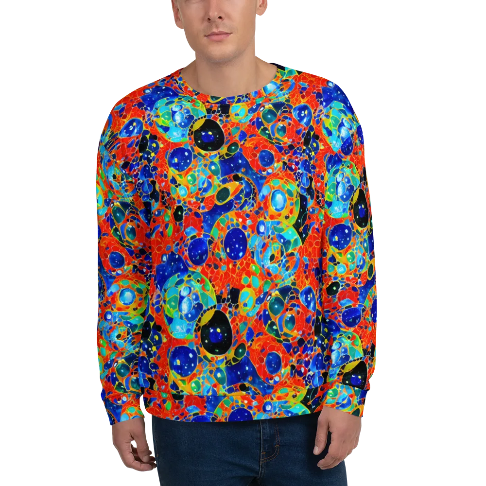 Galactic Glaze on Sweatshirt — Front
