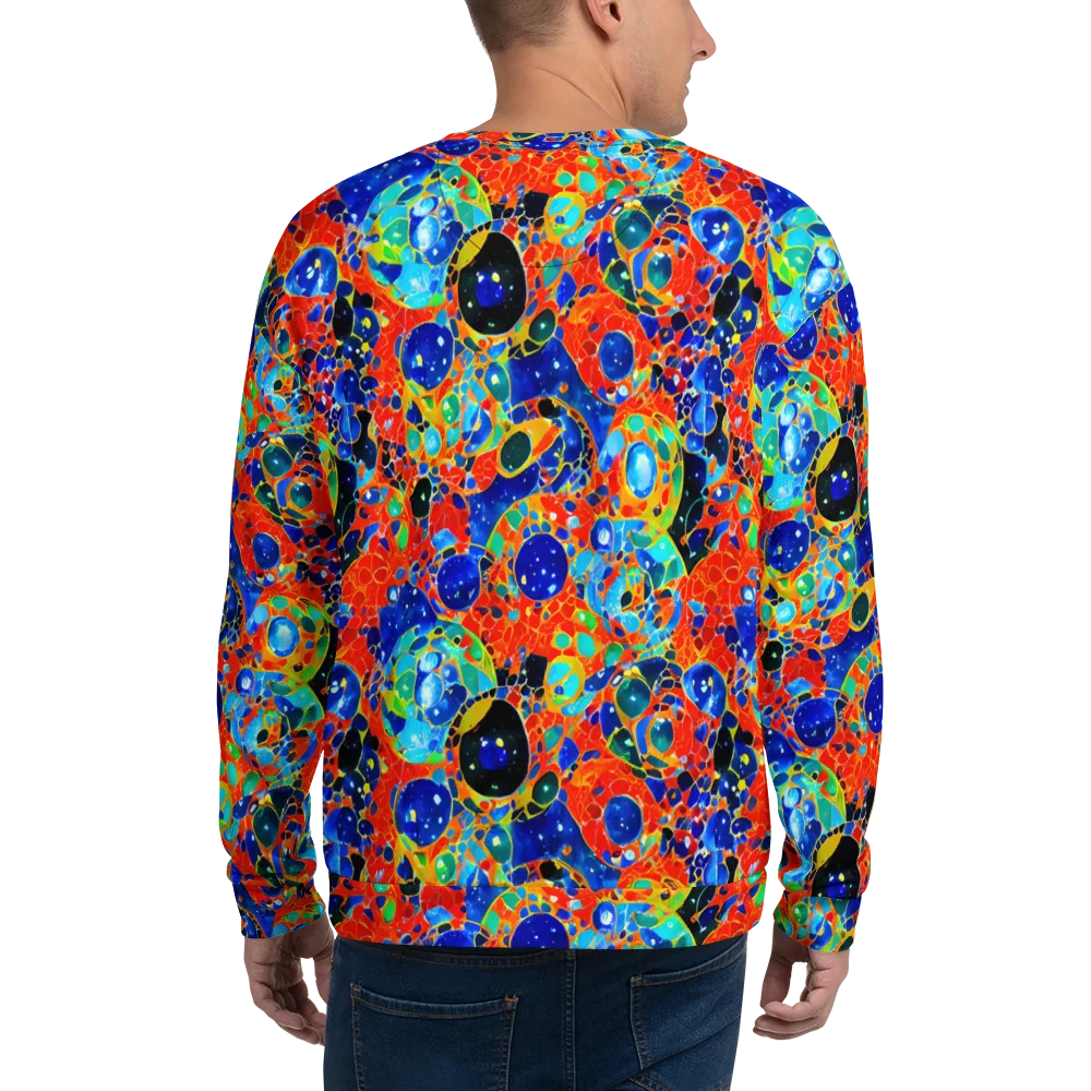 Galactic Glaze on Sweatshirt — Back