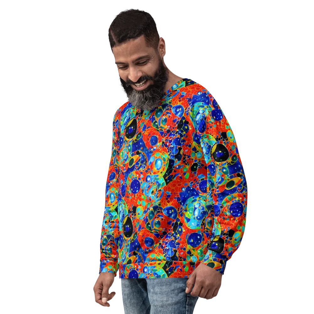 Galactic Glaze on Sweatshirt — Left Front