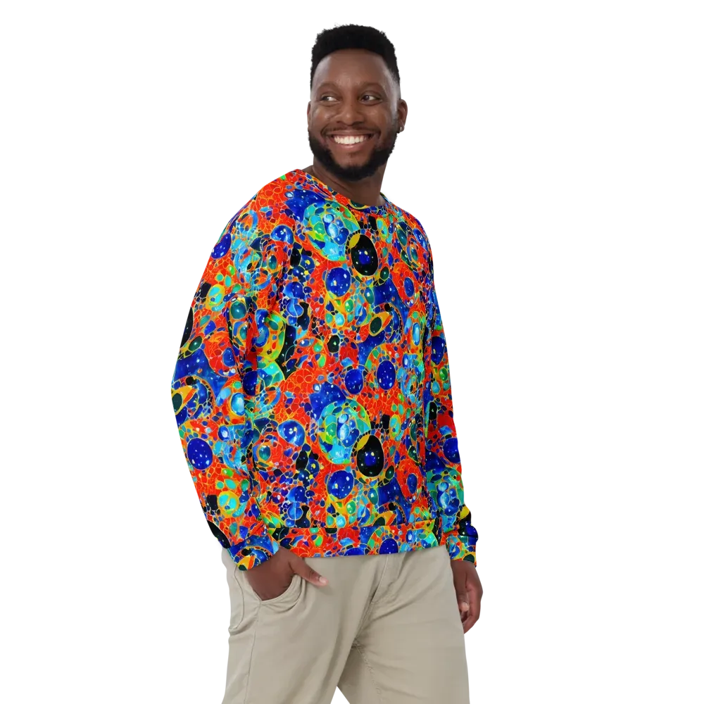 Galactic Glaze on Sweatshirt — Front