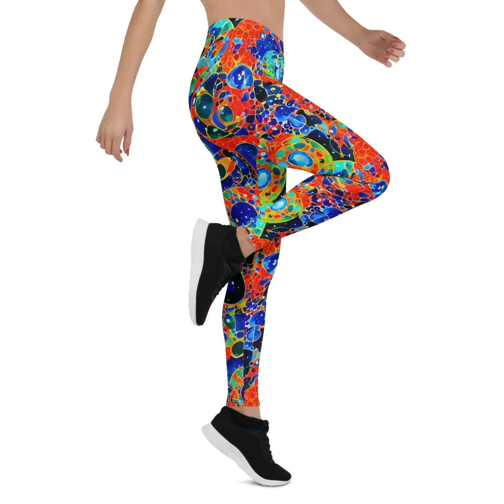 Galactic Glaze on Leggings — Right