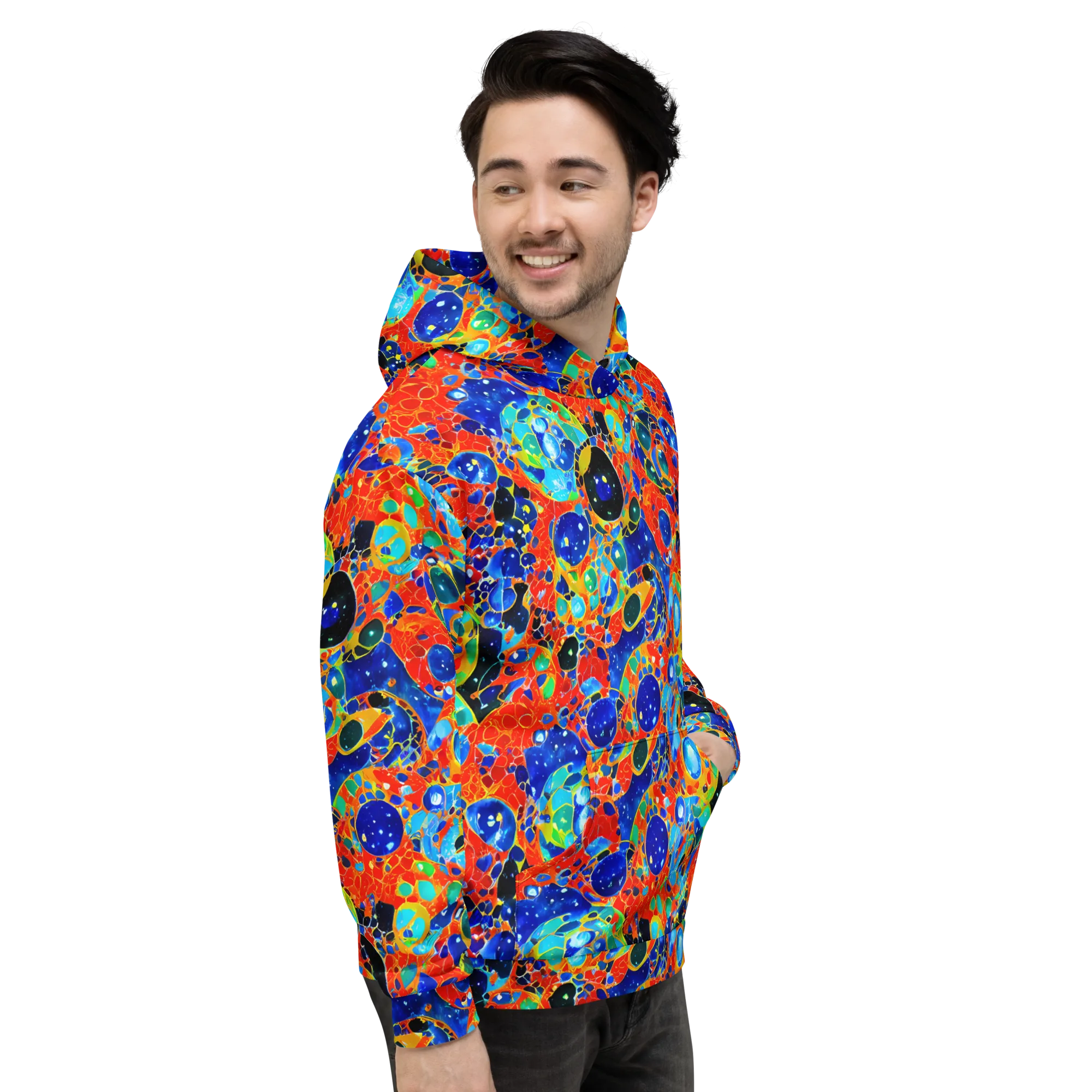 Galactic Glaze on Hoodie — Right
