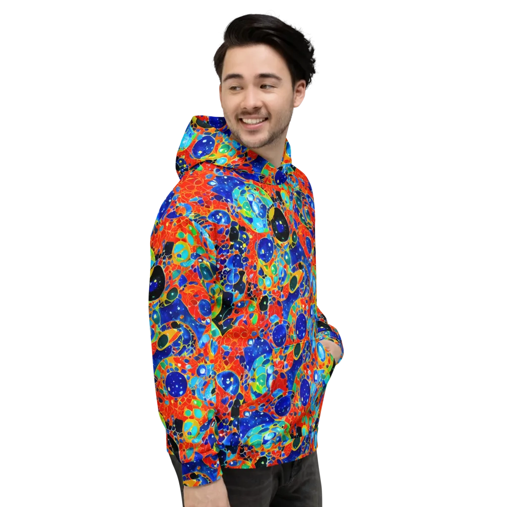 Galactic Glaze on Hoodie — Right