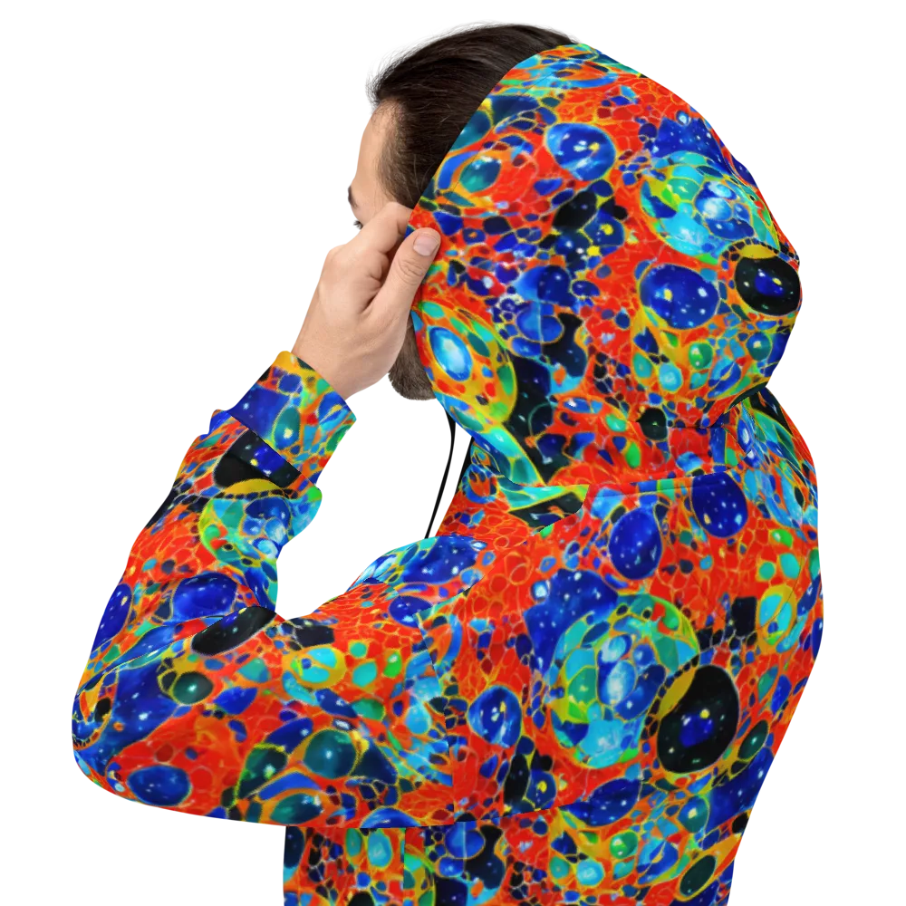 Galactic Glaze on Hoodie — Back
