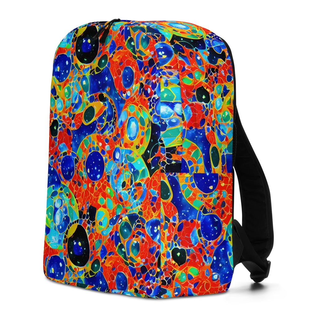 Galactic Glaze on Minimalist Backpack — Left